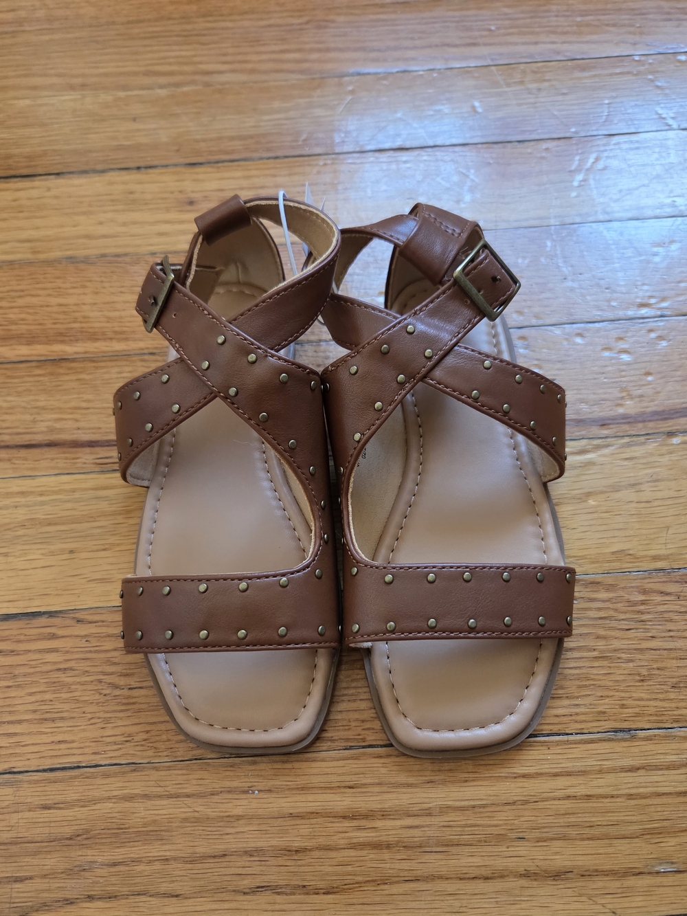 GLADIATOR SANDALS COGNAC